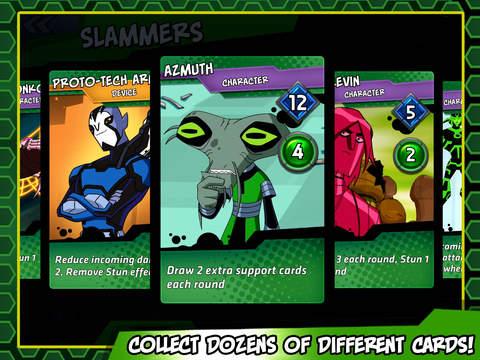 Portada de Ben 10 Slammers – Galactic Alien Collectible Card Battle Game