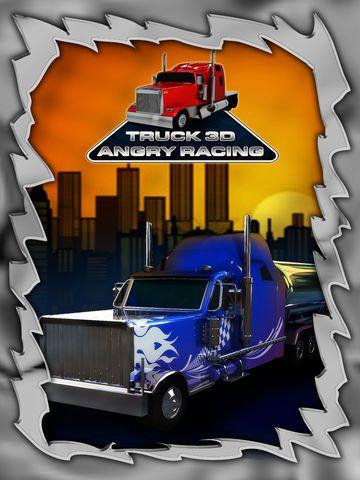 Portada de Truck 3D Angry Racing - The monsters road rage game Free