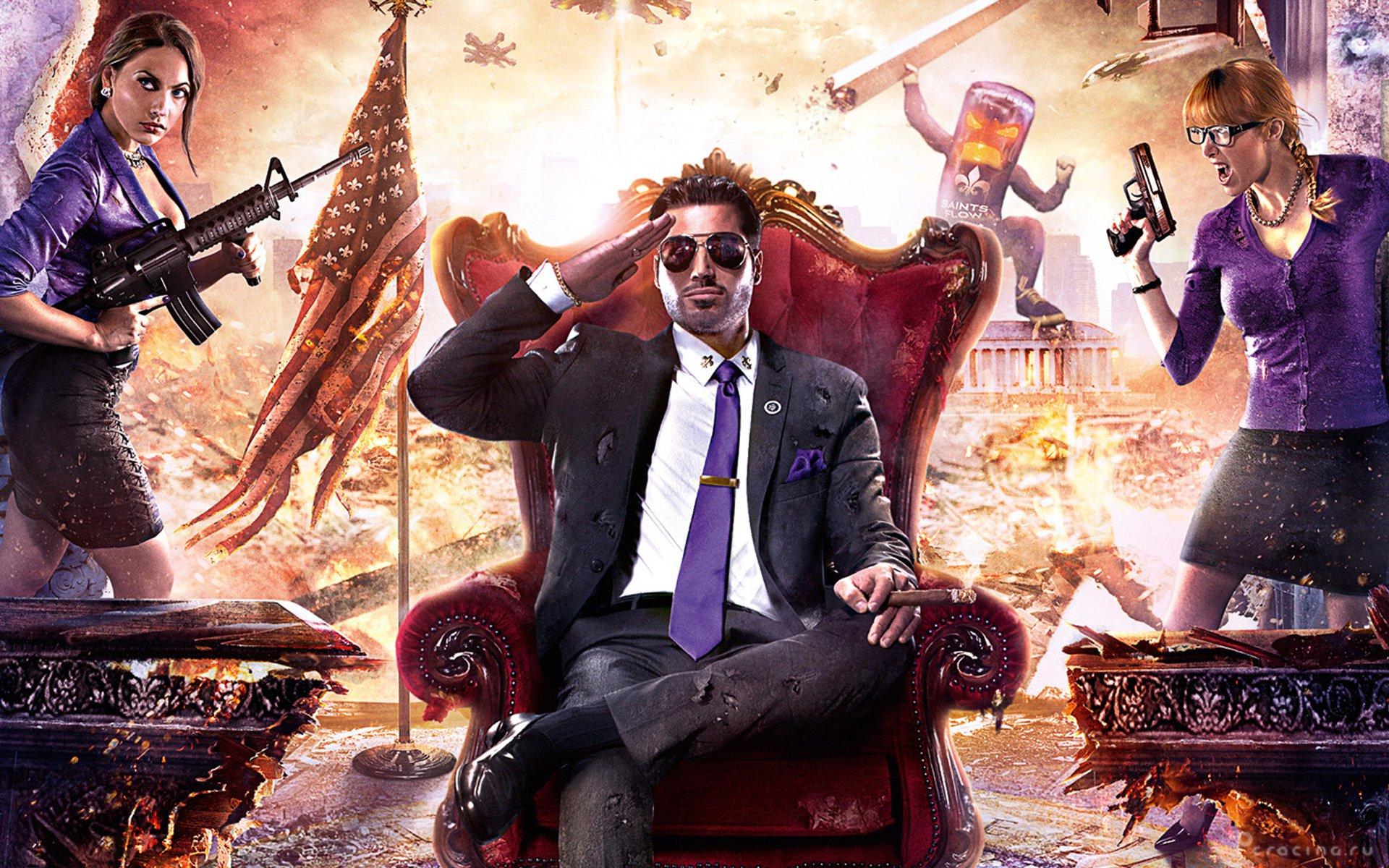 Portada de Saints Row IV