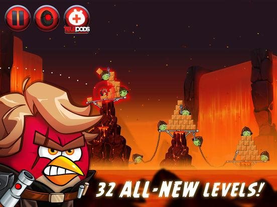 Portada de Angry Birds Star Wars II