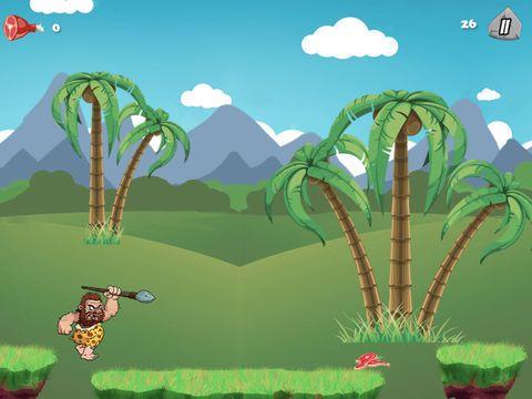 Portada de Caveman Feast Run