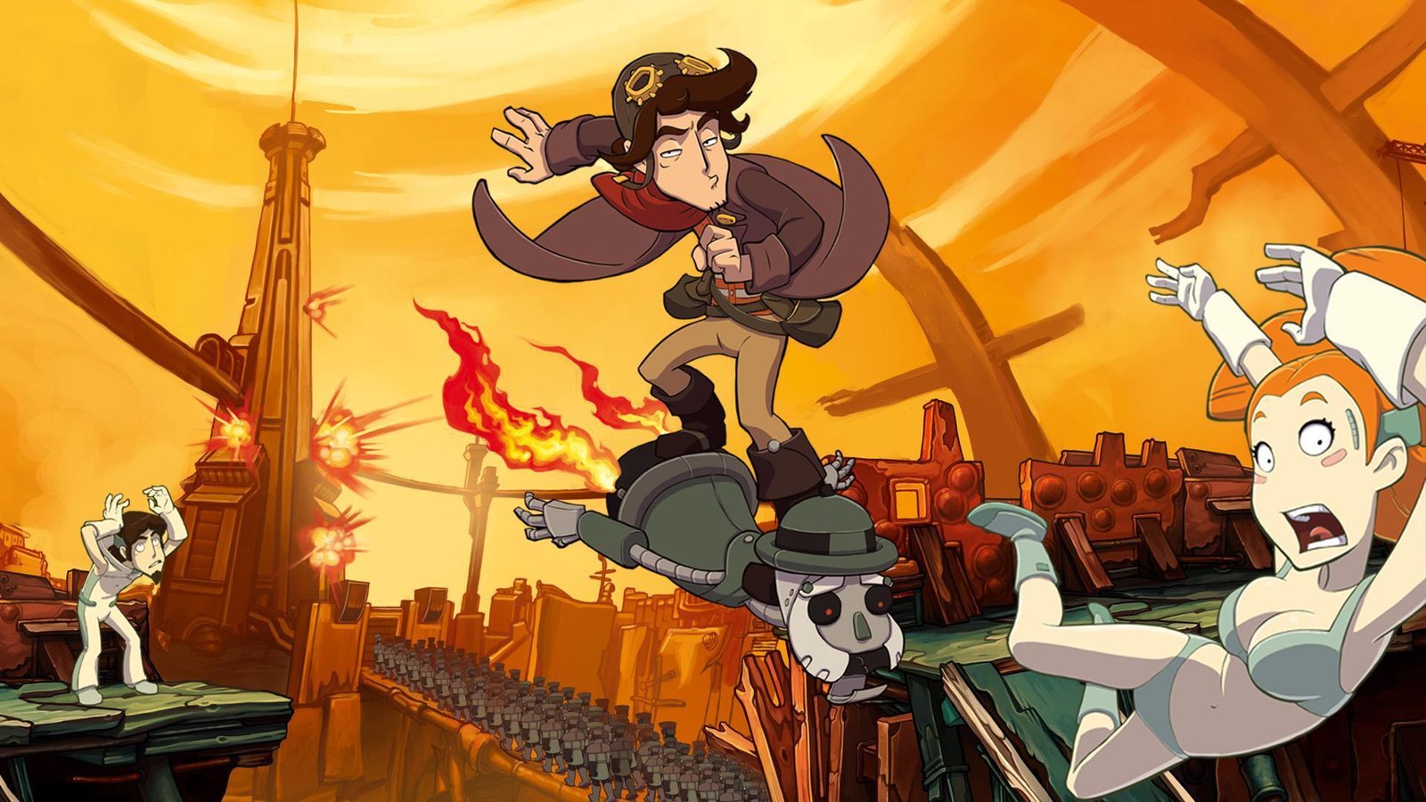 Portada de Goodbye Deponia