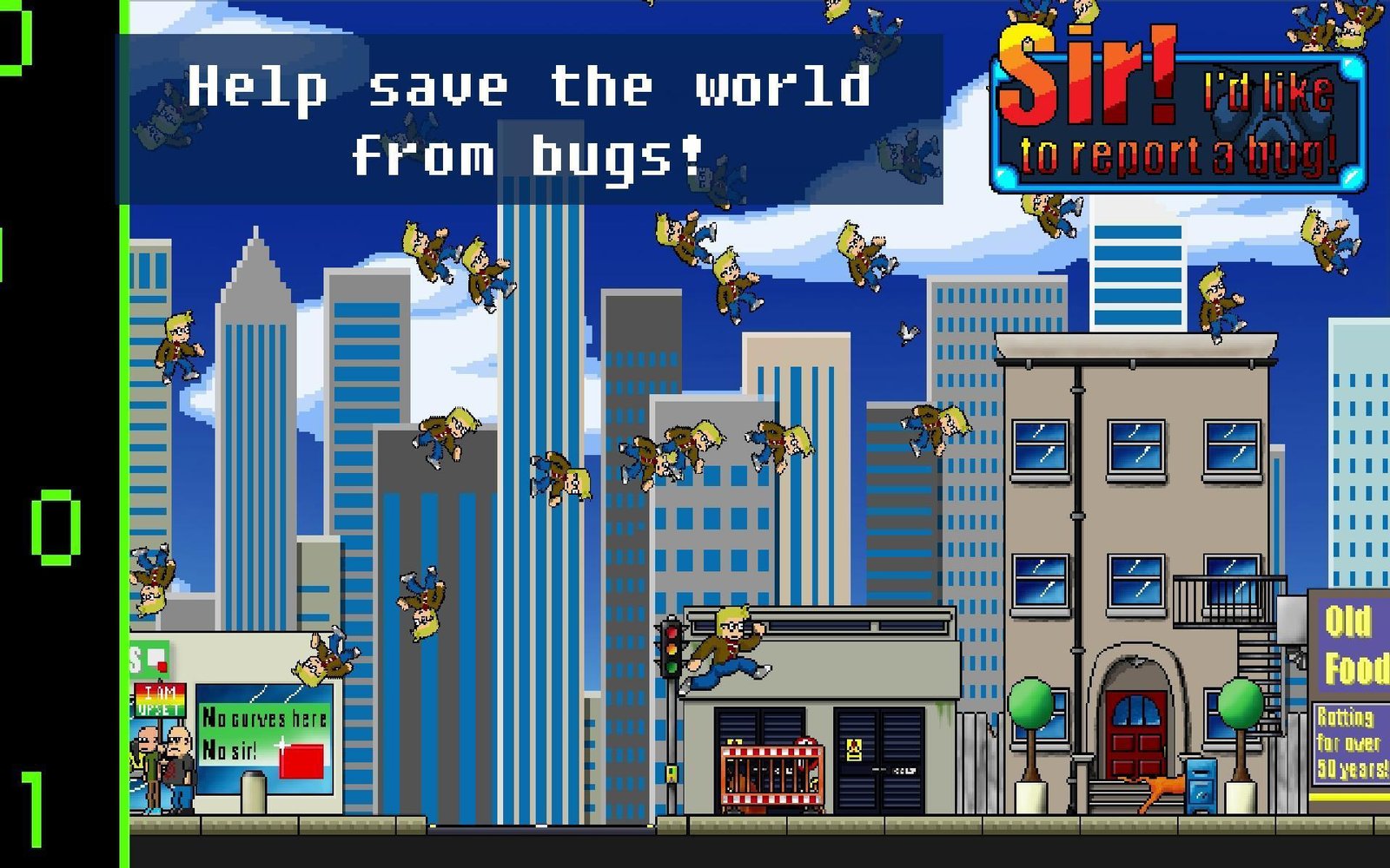 Portada de Sir! I'd Like To Report A Bug!