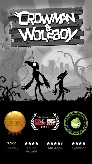 Portada de Crowman & Wolfboy