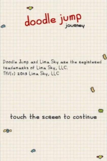 Portada de Doodle Jump Journey