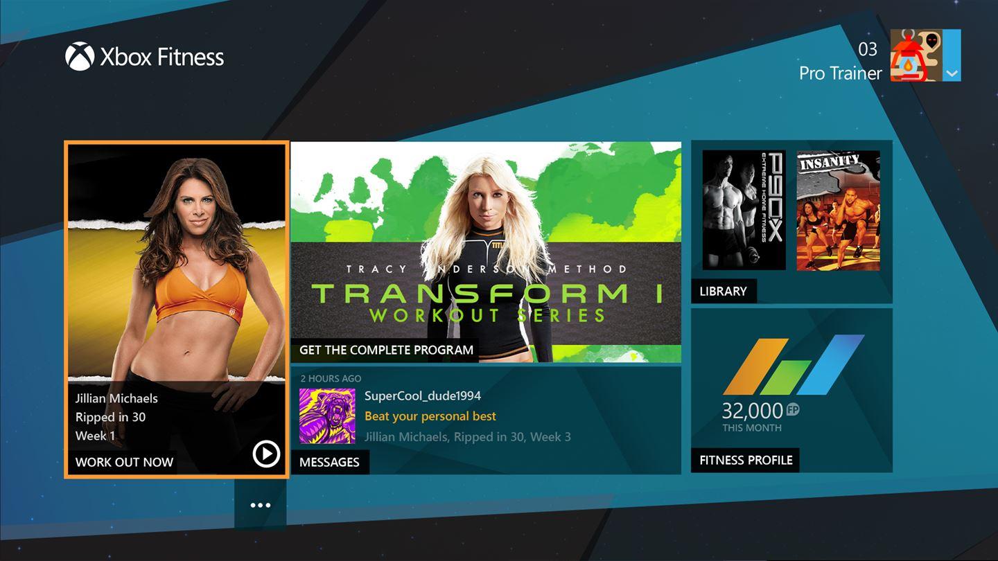 Portada de Xbox Fitness
