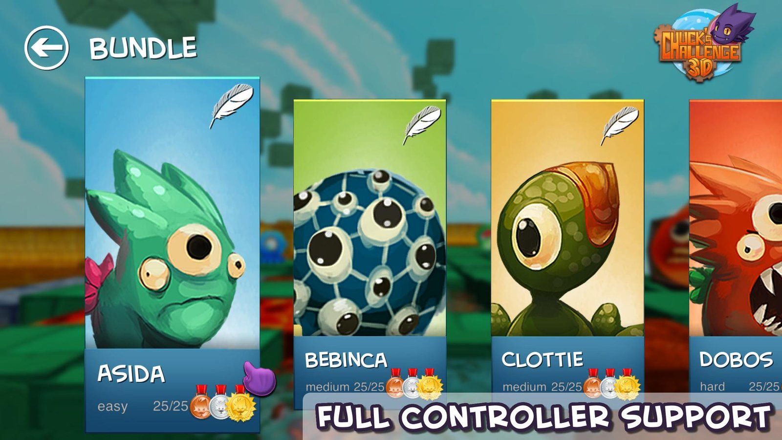 Portada de Chuck's Challenge 3D