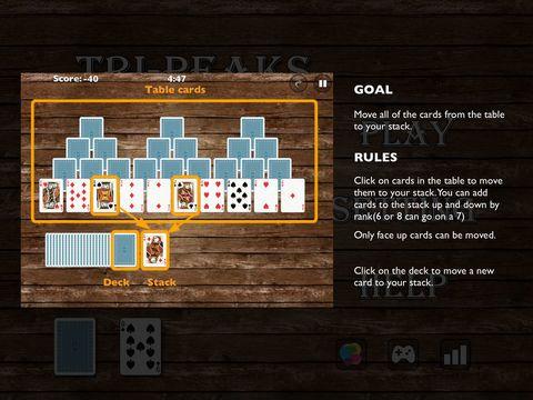 Portada de Solitaire Tri-Peaks