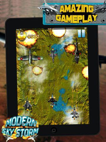 Portada de Modern Sky Storm: F18 Simulator Shooting Air-plane Jet Flight War Combat HD