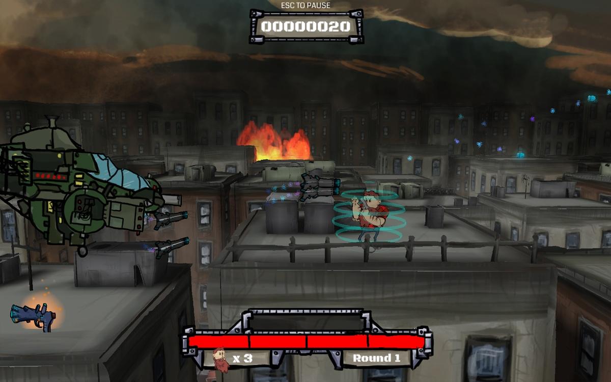 Portada de Super Rooftop Chopper Fighter