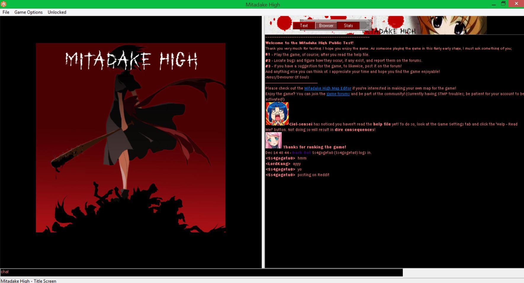Portada de Mitadake High