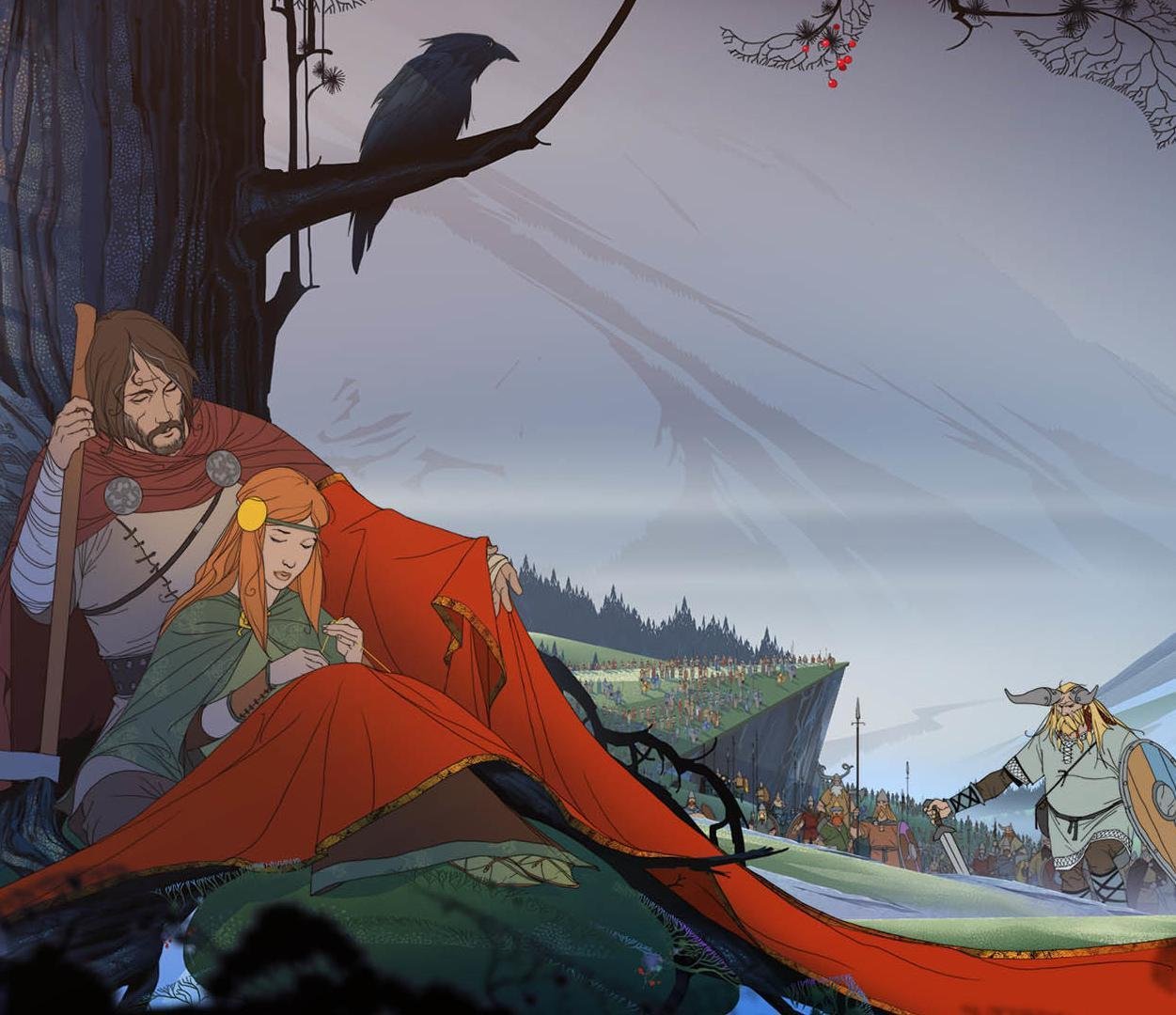 Portada de The Banner Saga