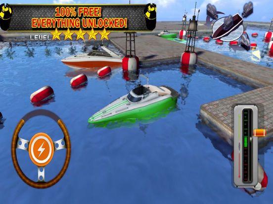 Portada de Ace 3D Boat Parking Speedboat Driving Simulator