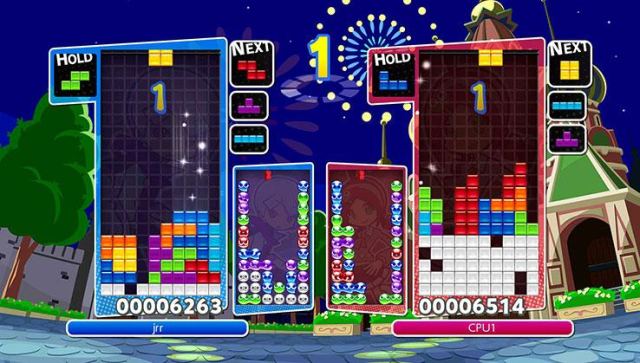 Portada de Puyo Puyo Tetris
