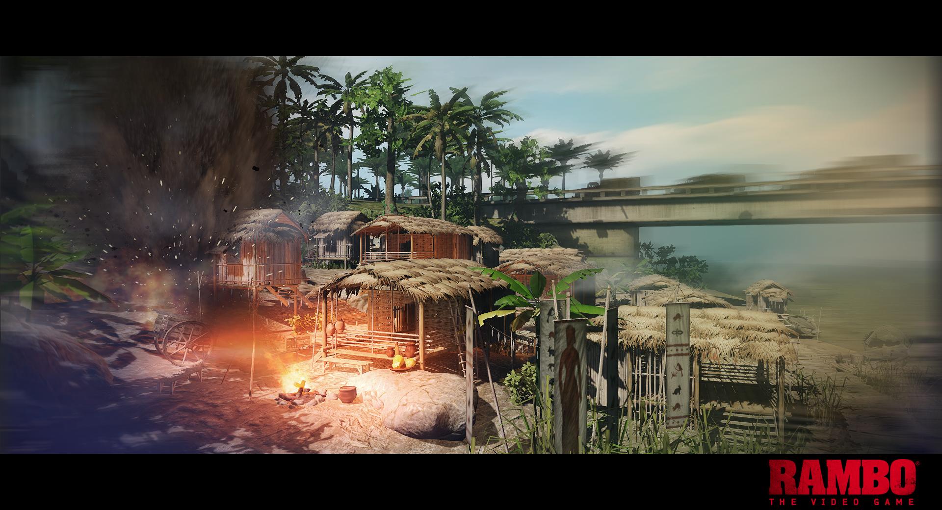 Portada de Rambo: The Video Game