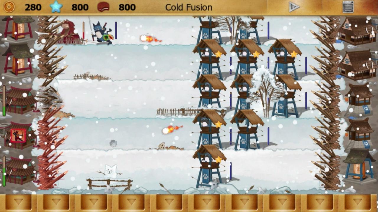 Portada de Ninja Cats vs Samurai Dogs