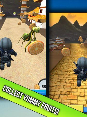 Portada de Ninja Run - Dash And Jump For Fruit - Watch Out For Deadly Insects!