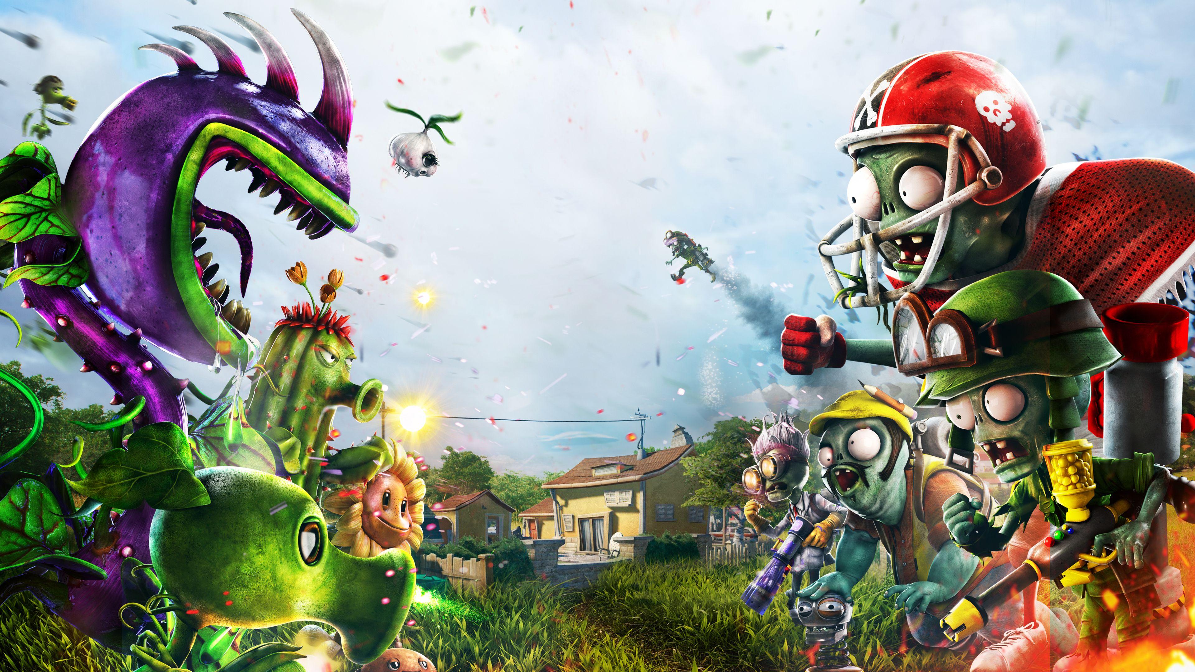 Portada de Plants vs Zombies Garden Warfare