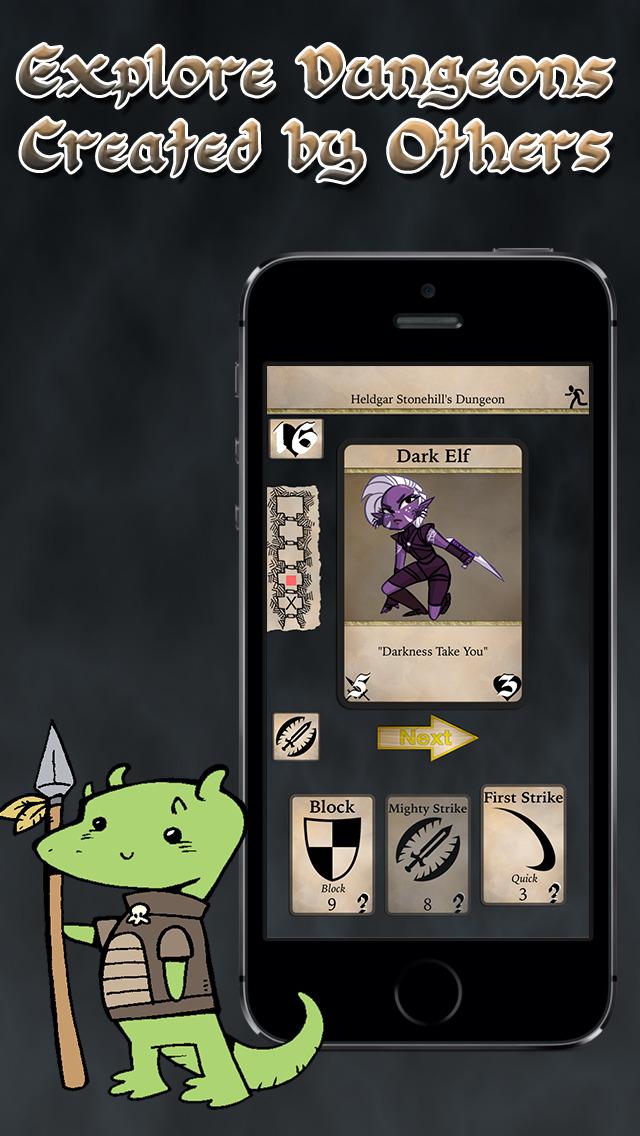 Portada de Dungeon Marauders - Epic Fantasy Card Game Quest & Dungeon Crawl Adventure