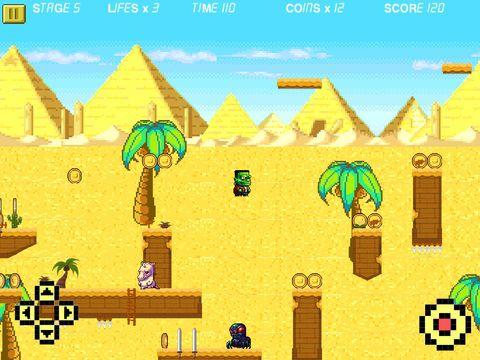 Portada de Dumpy Pixel Monsters: The Adventure of Scary Aliens HD Edition
