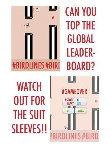 Portada de Flappy Birdlines - Blurred Lines Bird Game