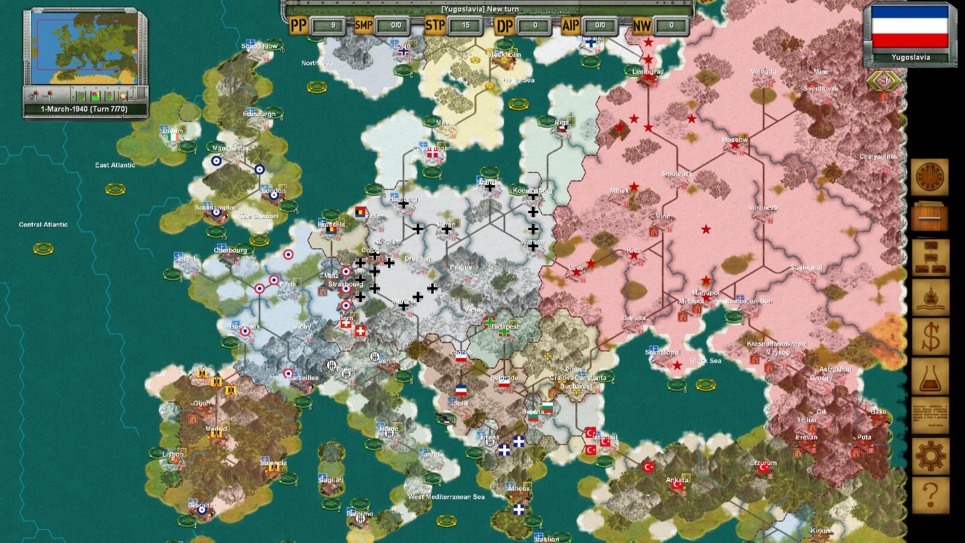 Portada de Strategic War in Europe