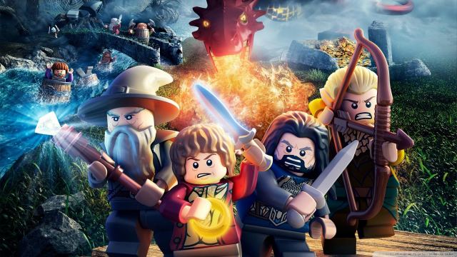 Portada de LEGO The Hobbit