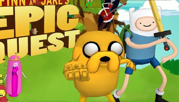Portada de Adventure Time: Finn and Jake's Epic Quest