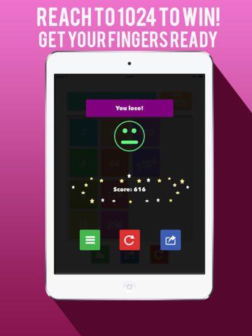 Portada de 1024+ Free Math Puzzle Game (easier than 2048)