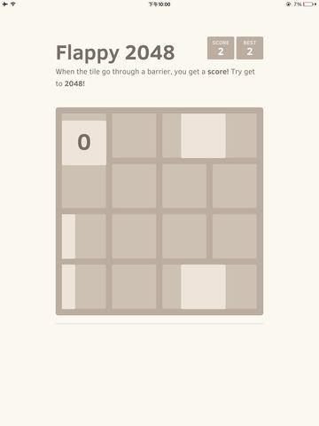 Portada de Flappy 2048 - the Tile is Flying like a Bird