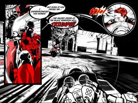 Portada de SXPD: Extreme Pursuit Force. The Comic Book Game Hybrid