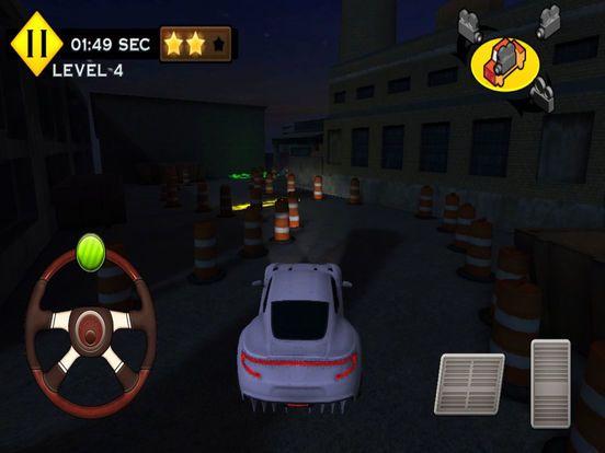 Portada de 3D Night Parking Simulator Sports Car Driving Game