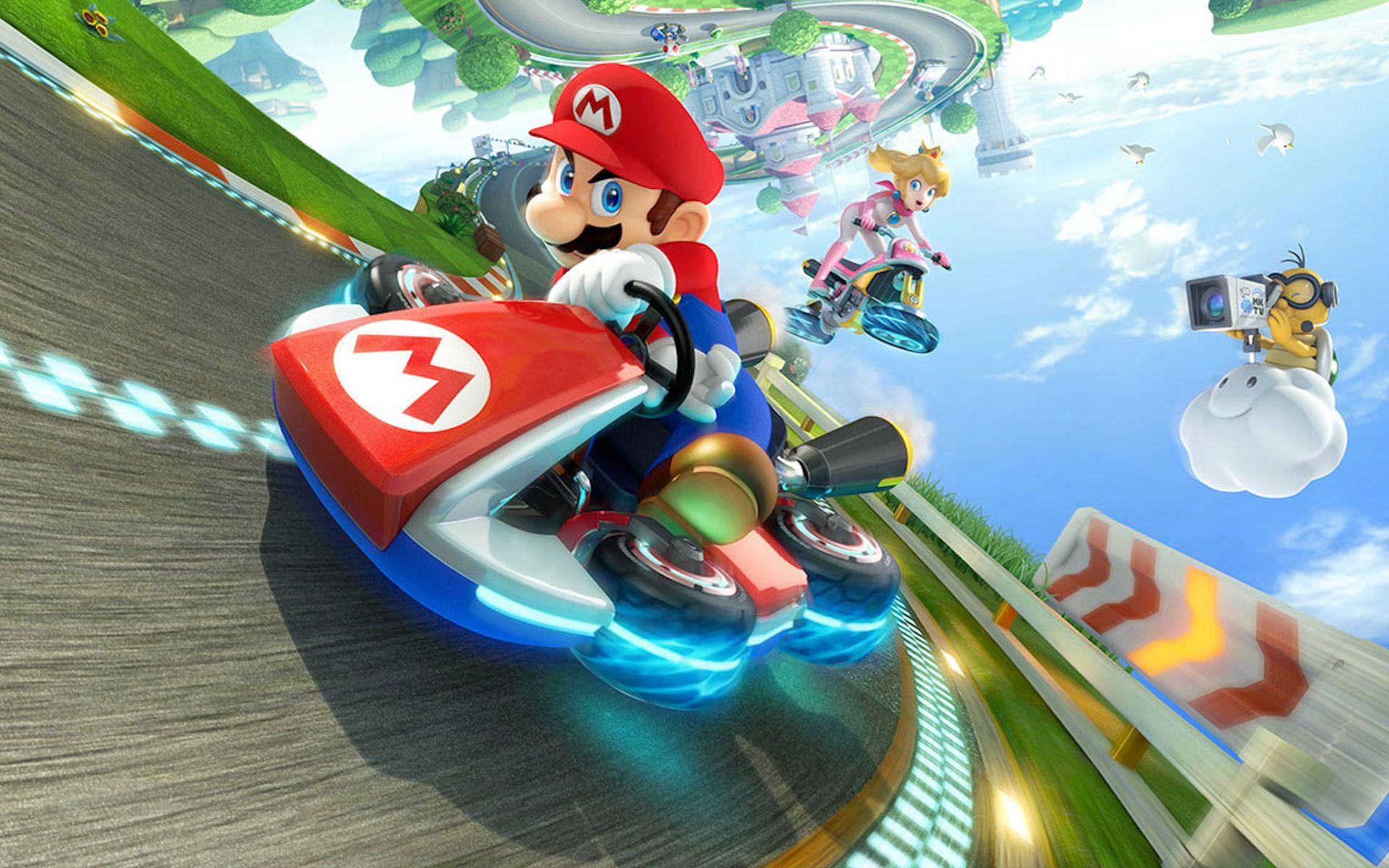 Portada de Mario Kart 8