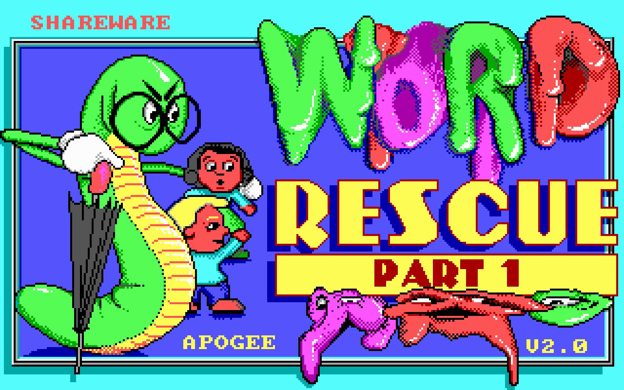 Portada de Word Rescue