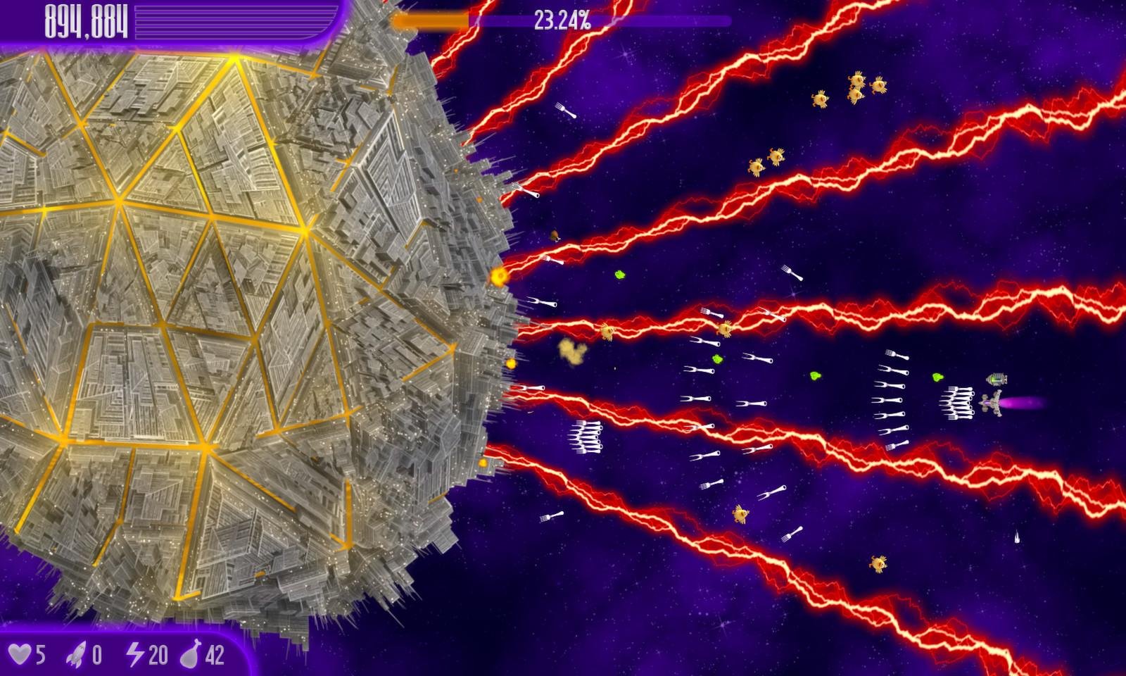 Portada de Chicken Invaders 4