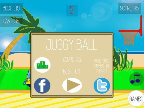 Portada de Juggy Ball - Go to Brazil Football Basket Training