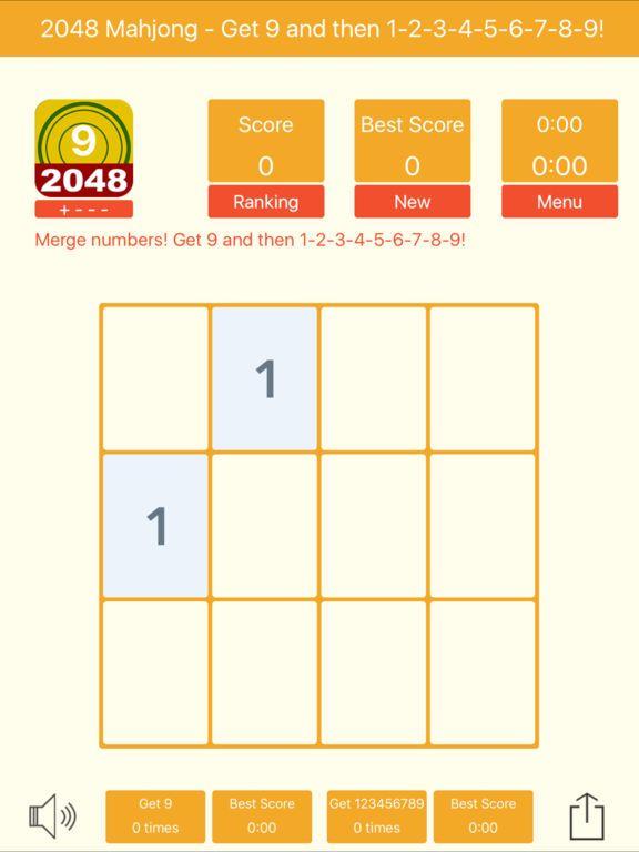 Portada de 2048 Mahjong - Get 9 and 1-9!