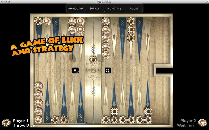 Portada de Backgammon.