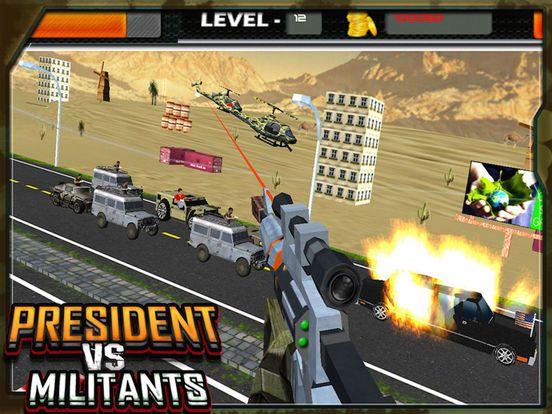 Portada de President Vs Militant - Clash of Commando War Game
