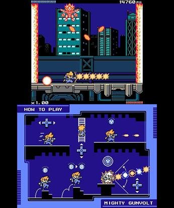 Portada de Mighty Gunvolt