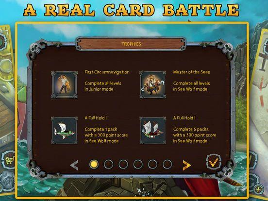 Portada de Pirate Solitaire. Sea Wolves Free