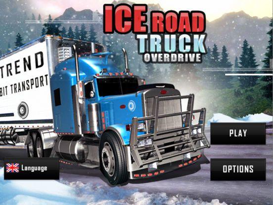 Portada de Ice Road Truck Simulator Race