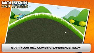 Portada de Mountain Car Racing - Control your automobile vehicle through the tough trails.