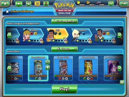 Portada de Pokémon TCG Online