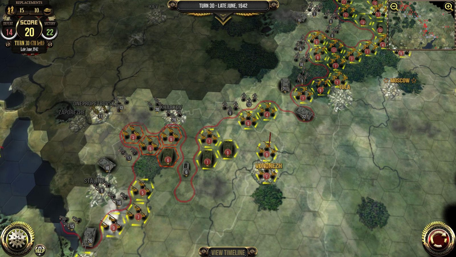 Portada de Russian Front