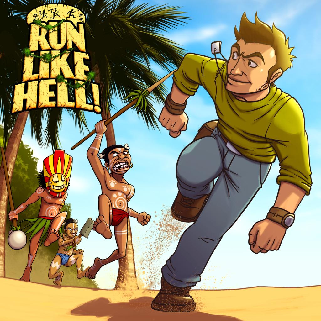 Portada de Run Like Hell!