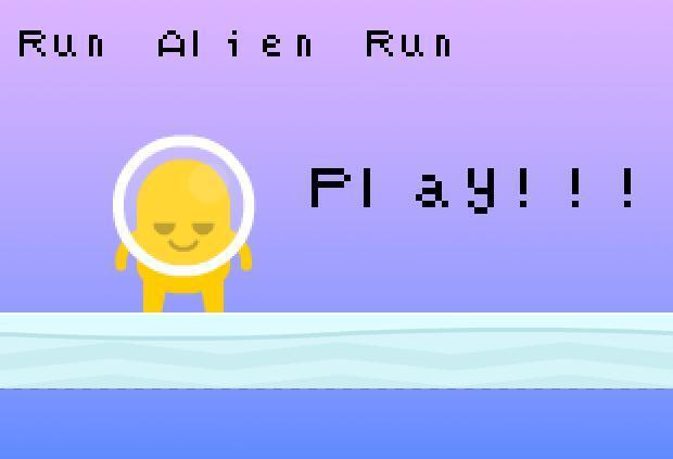 Portada de Run alien run!!!