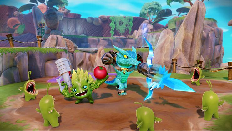 Portada de Skylanders Trap Team