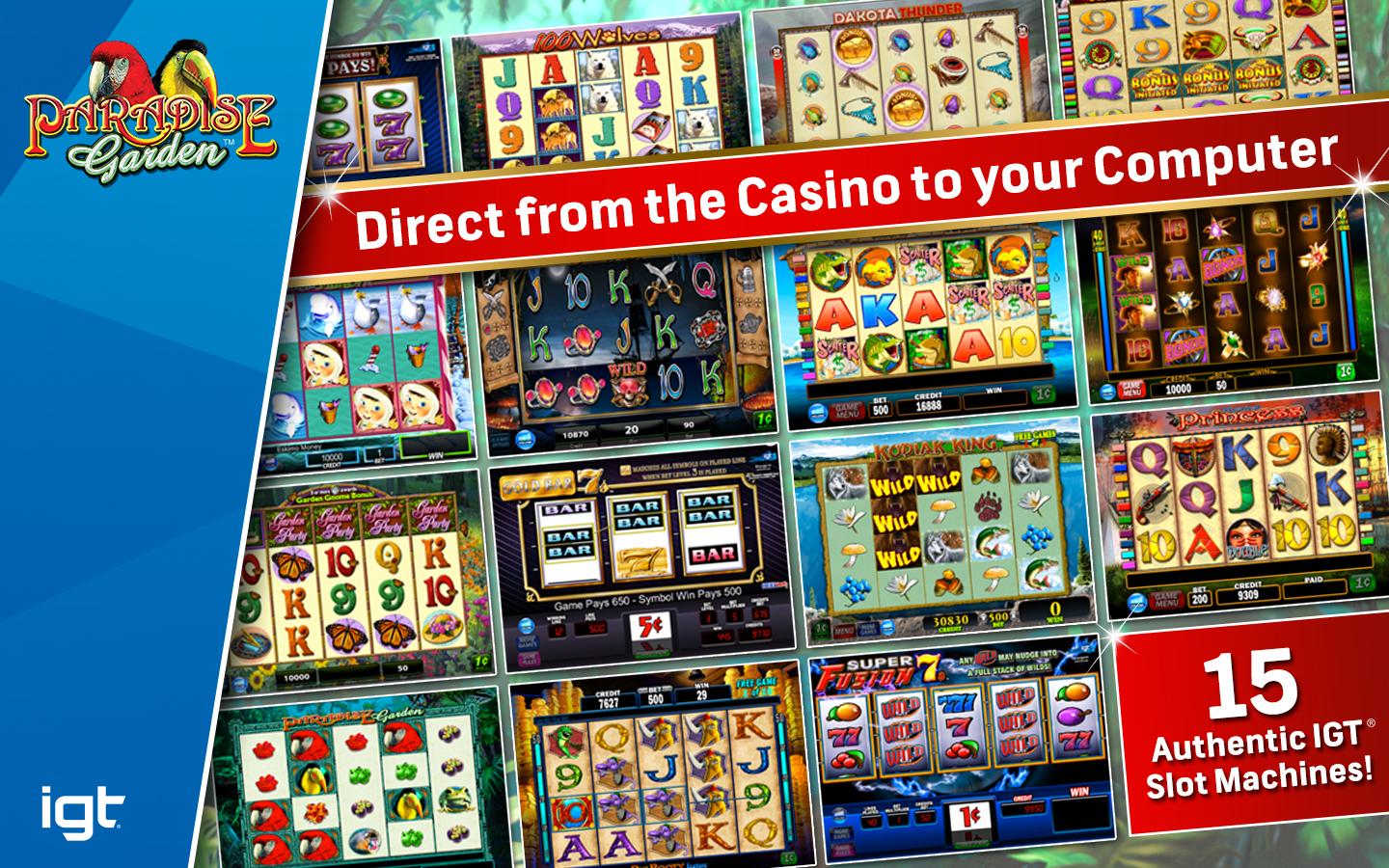 Portada de IGT Slots Paradise Garden