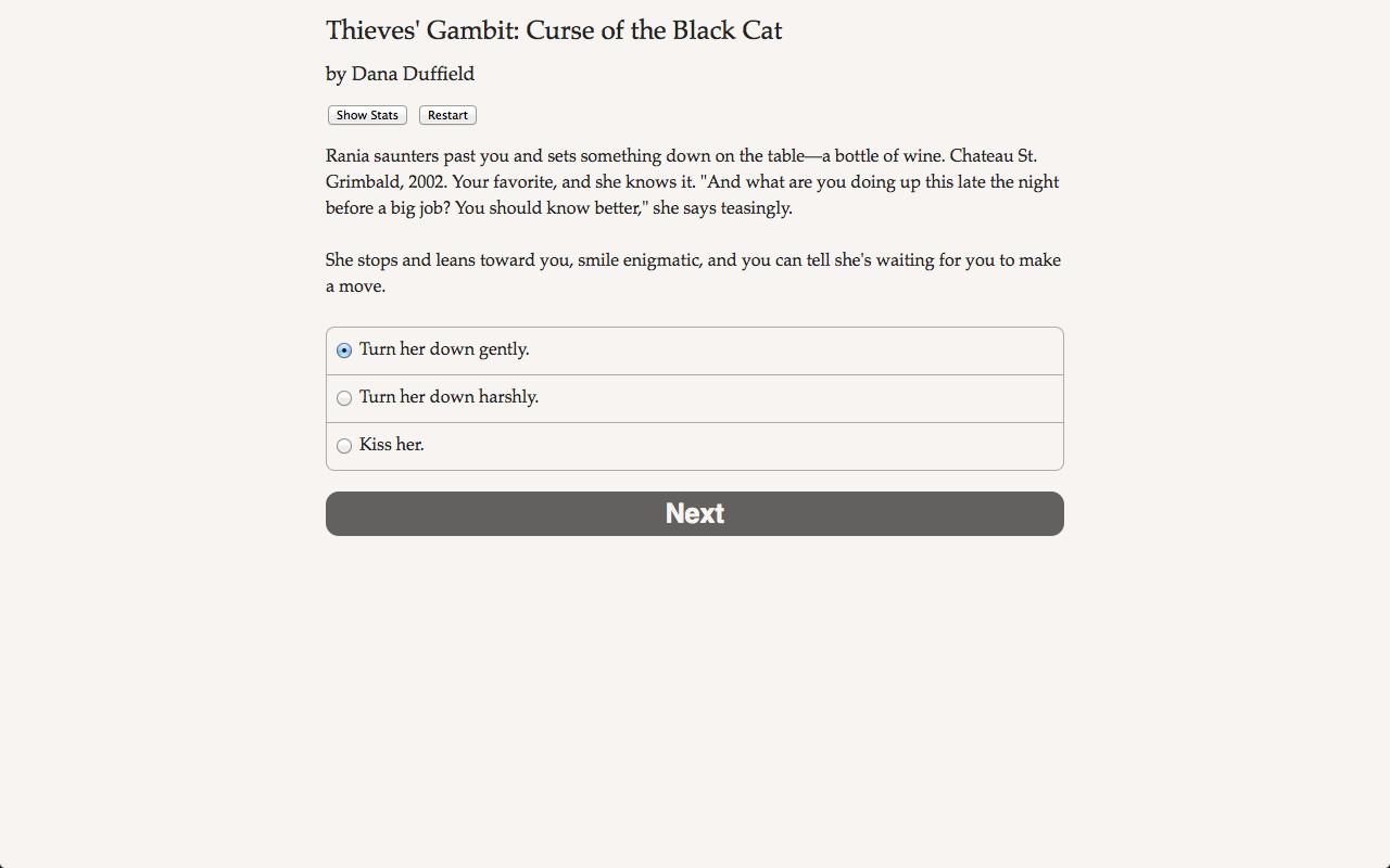 Portada de Thieves' Gambit: The Curse of the Black Cat